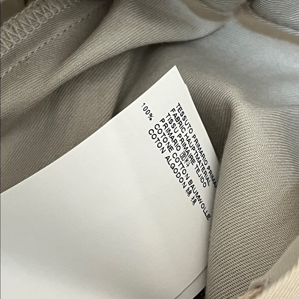 Maison Martin Margiela Cream Trousers Drawstrings - Picture 6 of 6